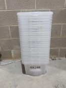 (25) 30L plastic storage containers