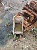 Excavator Digging Foot Bucket, 3 ton