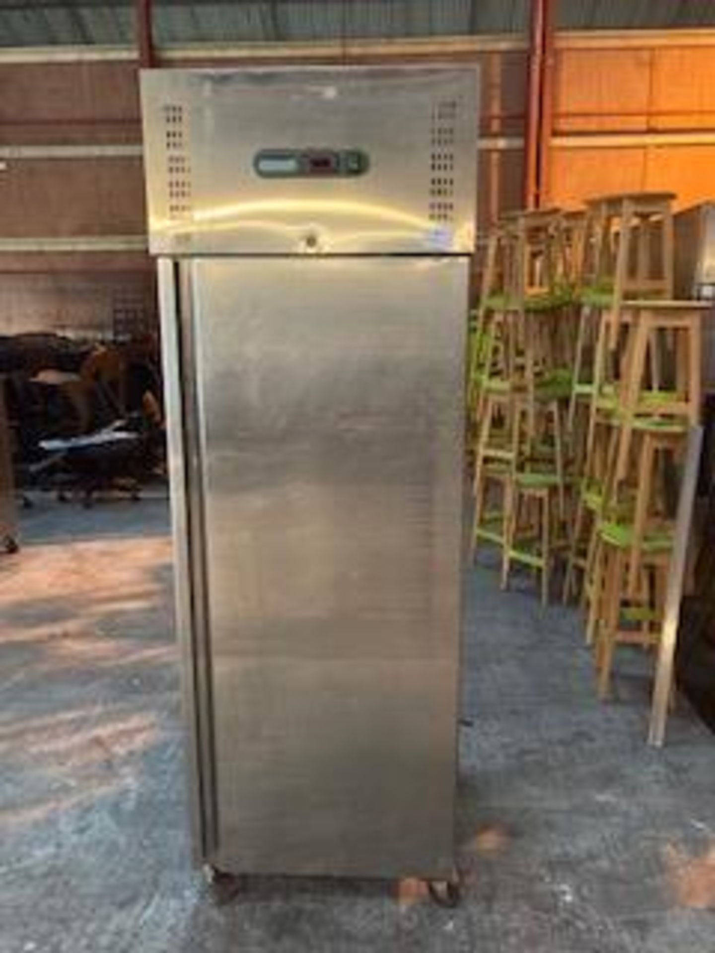 Polar G593 Single Door Upright Stainless Steel 600 Ltr Freezer