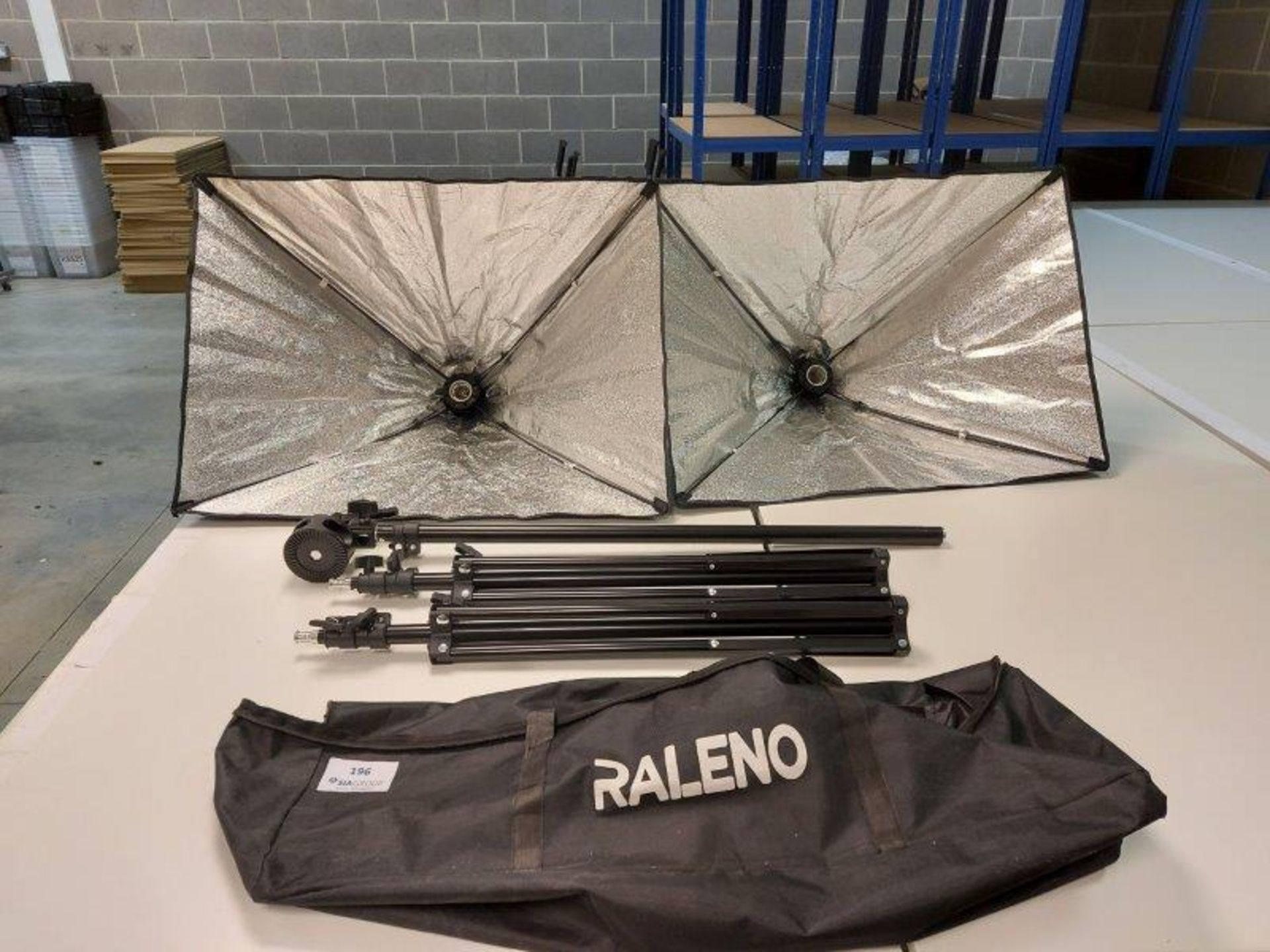 (2) Raleno professional photography softbox lighting kit