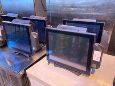 (4) Aures Epos Touch Screen Till Systems