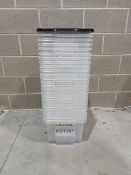 (25) 30L plastic storage containers