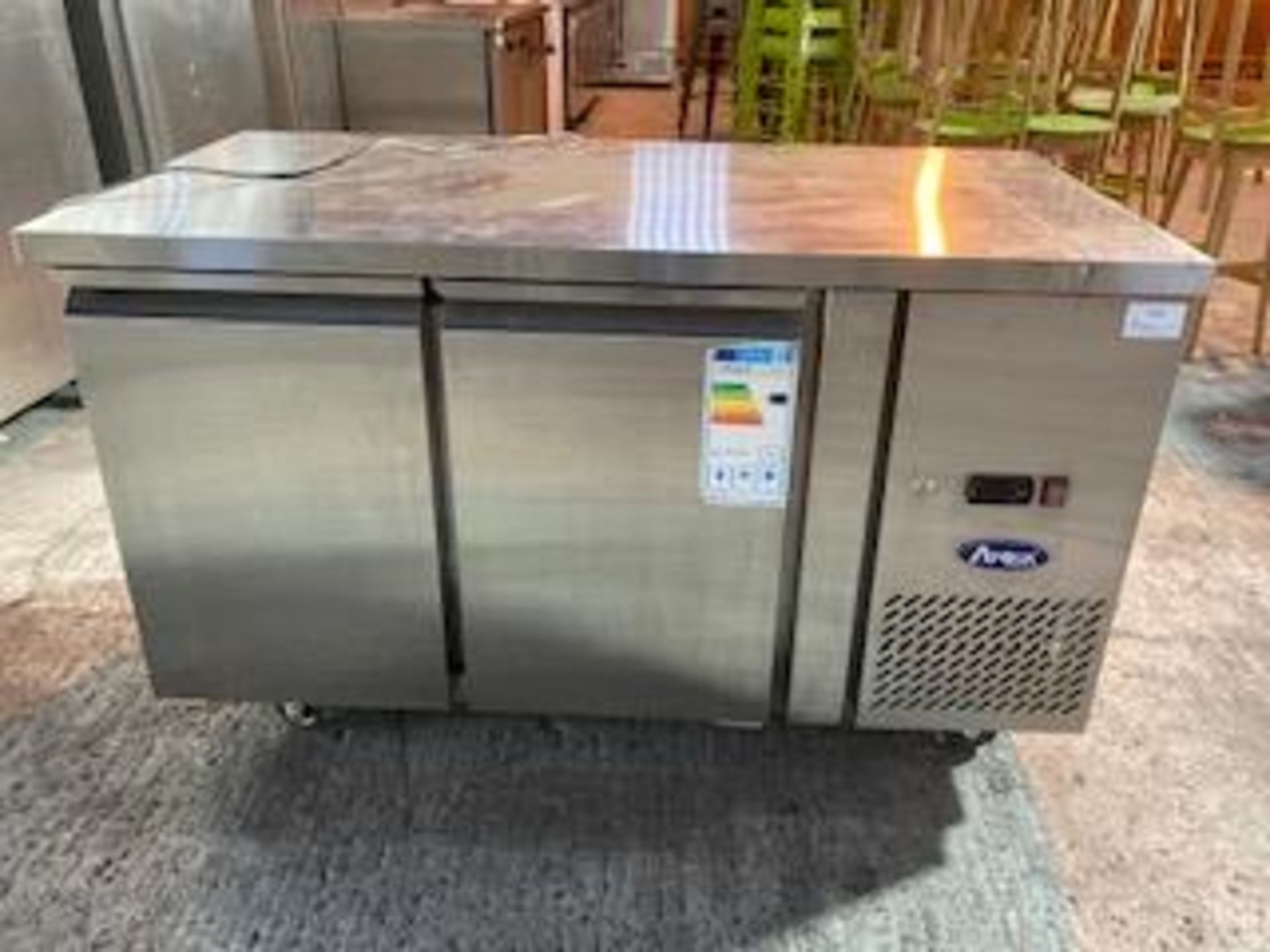 Atosa EPF3422 Two Door Stainless Steel 271 Ltr Counter Fridge - Image 2 of 5