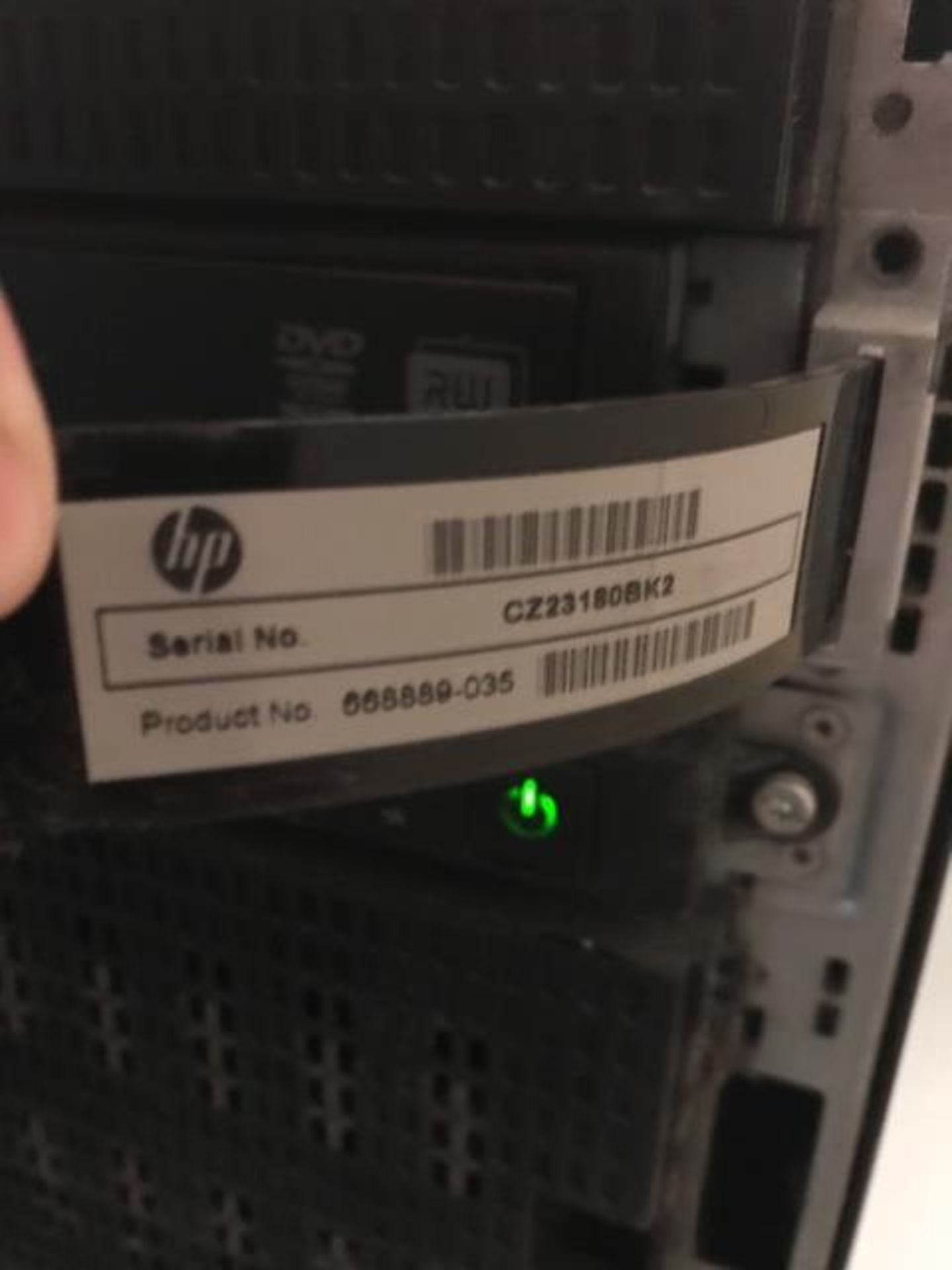 HP ProLiant ML350P Gen 8 - six core Intel Xeon E5-2620 server - Image 3 of 3