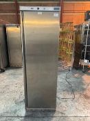 Polar CD083 Single Door Upright Stainless Steel 365 Ltr Freezer