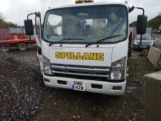 2012 ISUZU Trucks Forward N75.190 Auto Diesel Flat Lorry