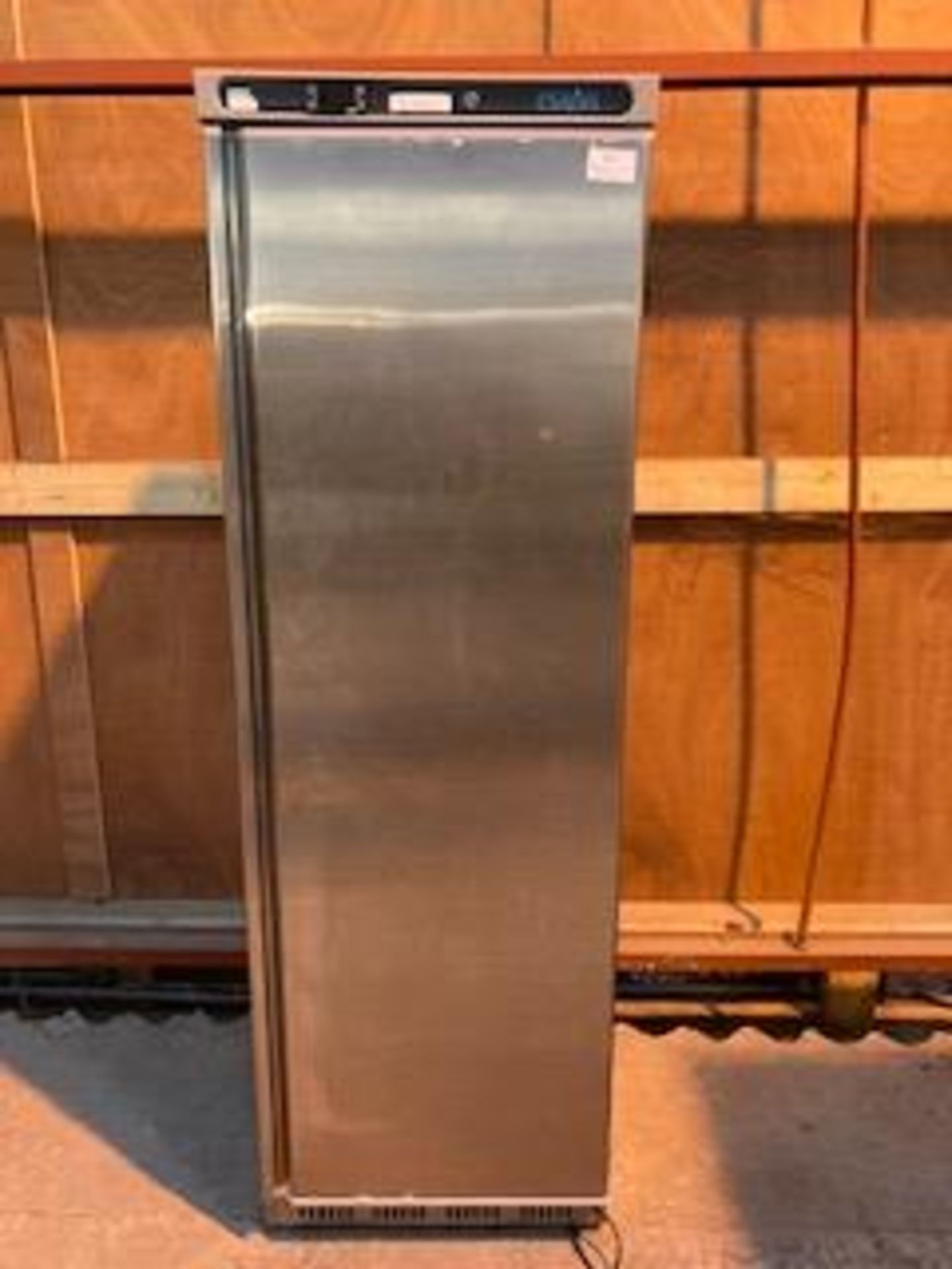 Polar CD082 Single Door Upright Stainless Steel 365 Ltr Fridge