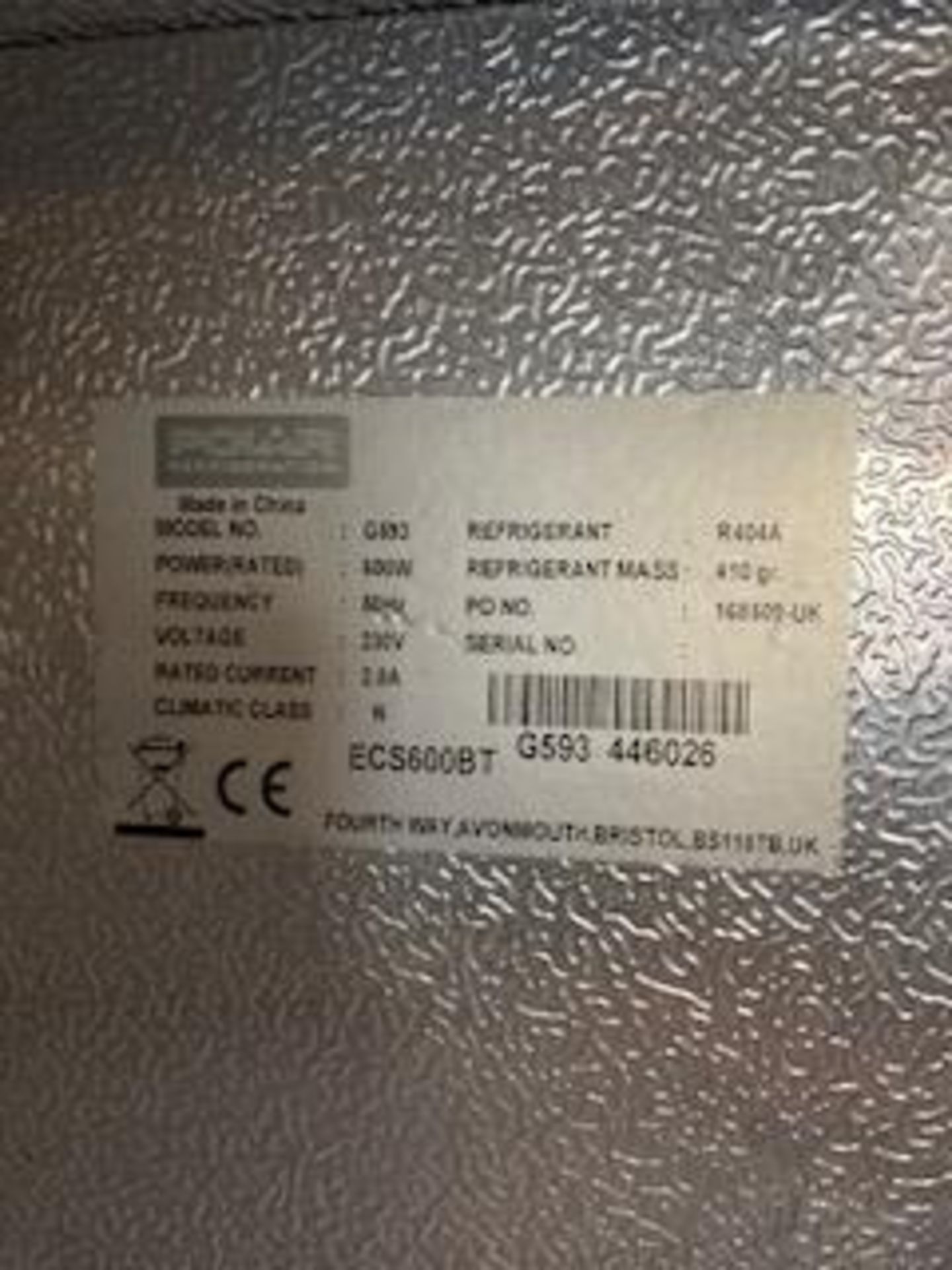 Polar G593 Single Door Upright Stainless Steel 600 Ltr Freezer - Image 6 of 6