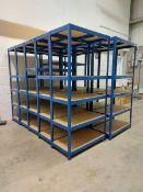 (10) Bays of light duty boltless shelving