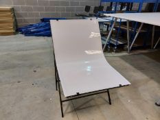 Portable folding studio product shooting table