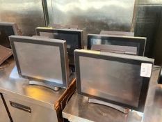 (4) Aures J2 630 Epos Touch Screen Till Systems