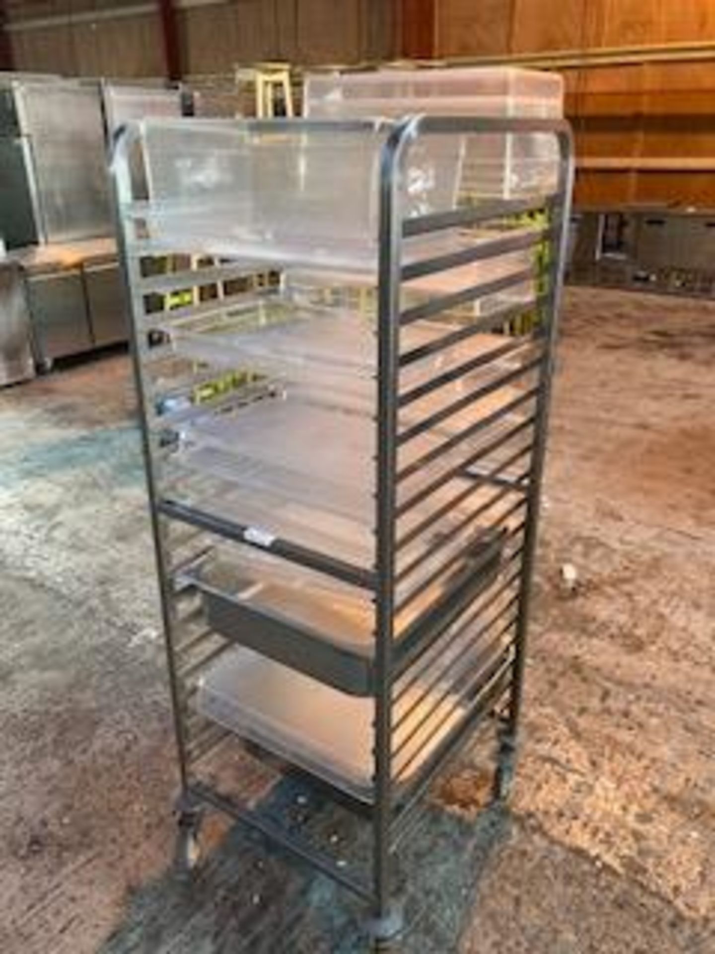 Stainless steel Gastronorm Rack /Tray / Pan Trolley & Trays - Image 2 of 3