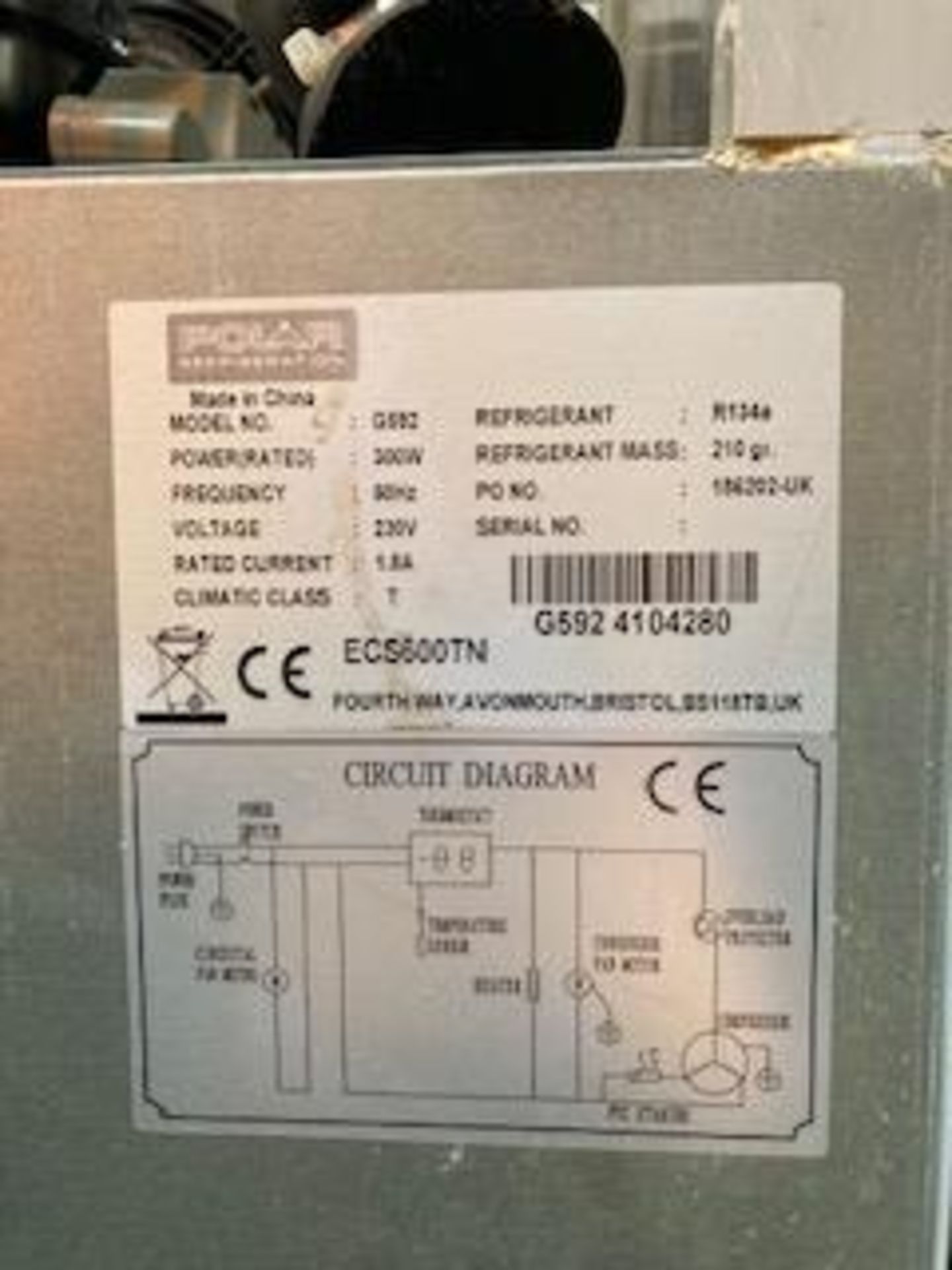 Polar G592 Single Door Upright Stainless Steel 600 Ltr Fridge - Image 6 of 6