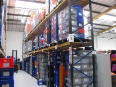 Boltless pallet racking