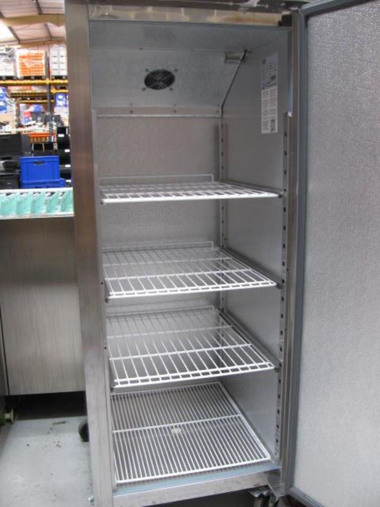 Polar stainless steel upright fridge Model G592 - Image 2 of 2