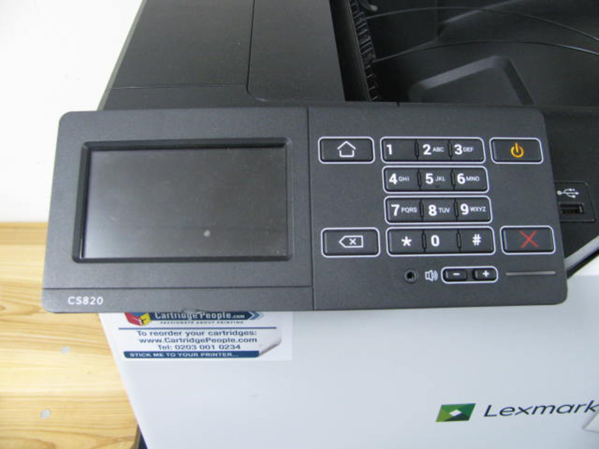 Lexmark CS820 A3 table top printer - Image 3 of 3