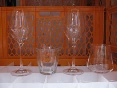 Quantity of various style glassware