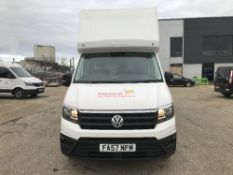 Volkswagen Crafter Luton van Reg No. FA57 NFM