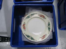 Vintage crockery in (35) plastic containers