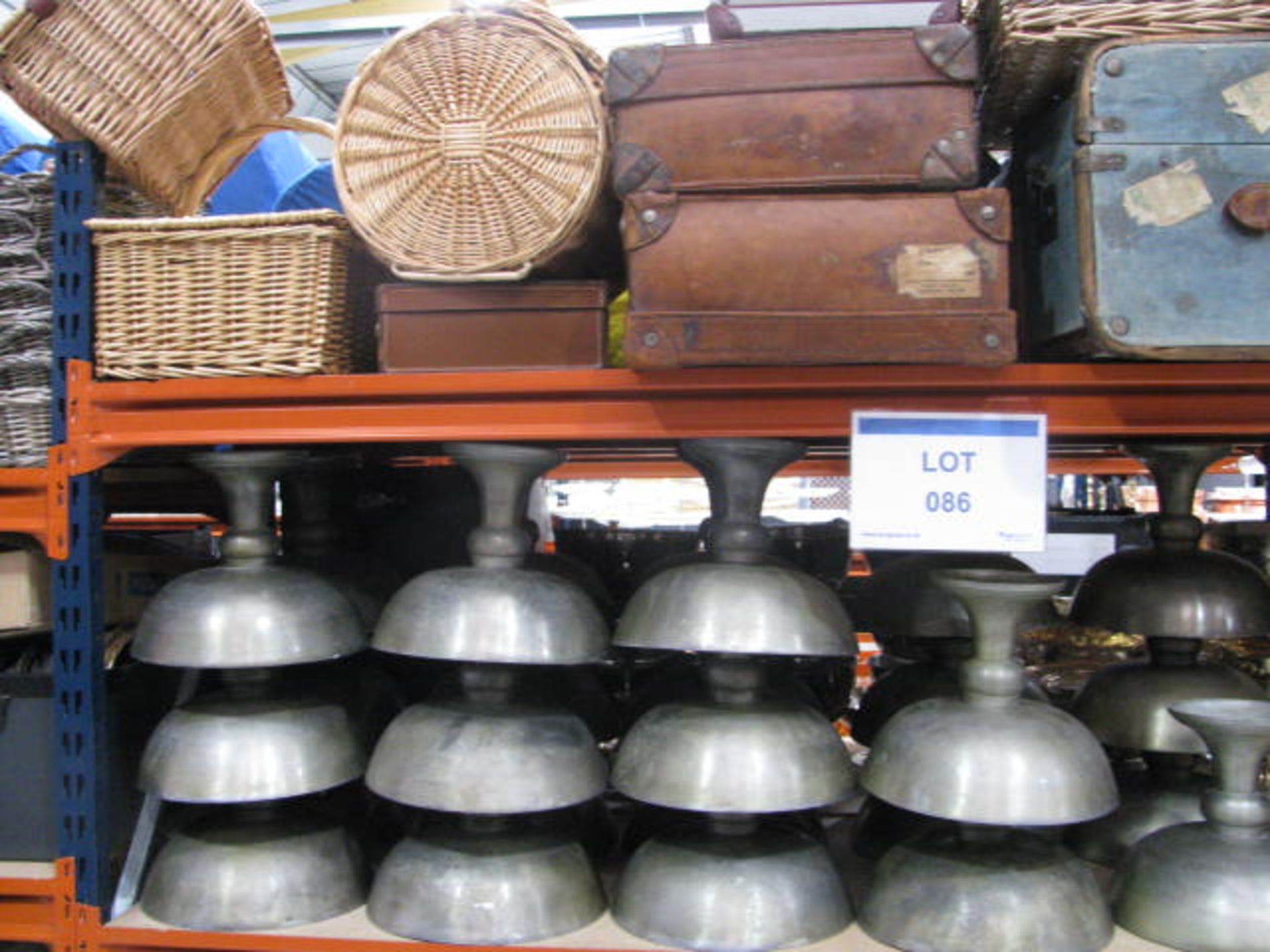 Quantity of Lanterns, fruit bowls, baskets, cases and trunks - Image 2 of 4