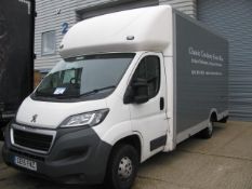 Peugeot Boxer 335 Professional box van, Registration No. CE15 FWZ