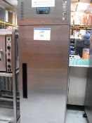 Polar stainless steel upright fridge Model G592