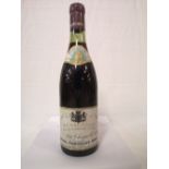 (1) Bottle of Hermitage La Chapelle Jaboulet 1969 (750ml)