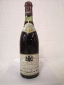 (1) Bottle of Hermitage La Chapelle Jaboulet 1969 (750ml)