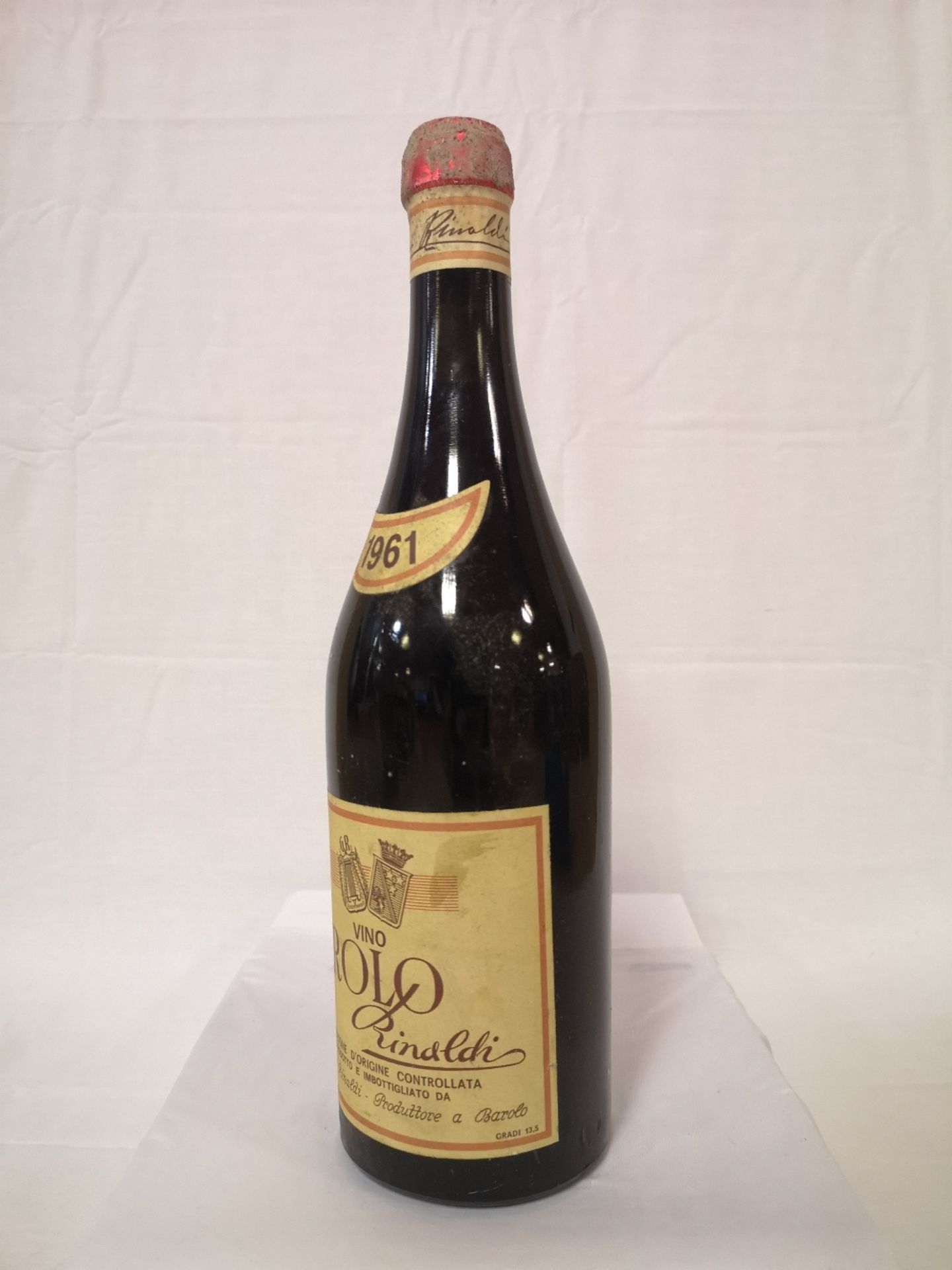 (1) Bottle of Barolo Giuseppe Rinaldi 1961 (750ml) - Image 3 of 5