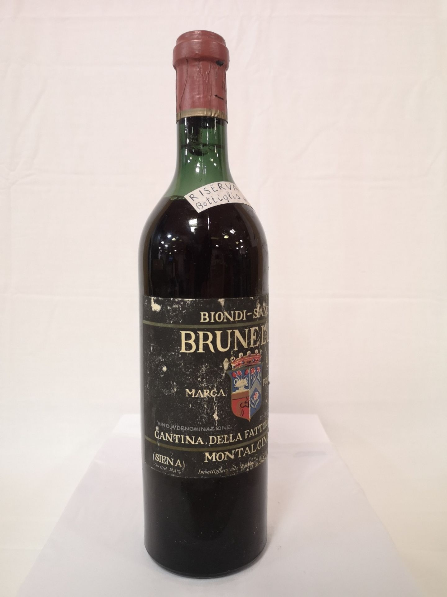 (1) Bottle of Brunello di Montalcino Riserva Biondi Santi 1955 (750ml) - Image 2 of 7