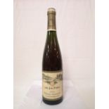 (1) Bottle of Riesling Trockenbeerenauslese Wehlener Sonnenuhr JJ Prum 1971 (750ml)