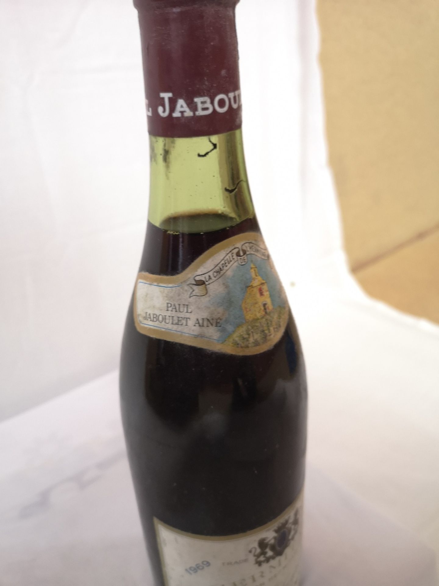 (1) Bottle of Hermitage La Chapelle Jaboulet 1969 (750ml) - Image 5 of 7