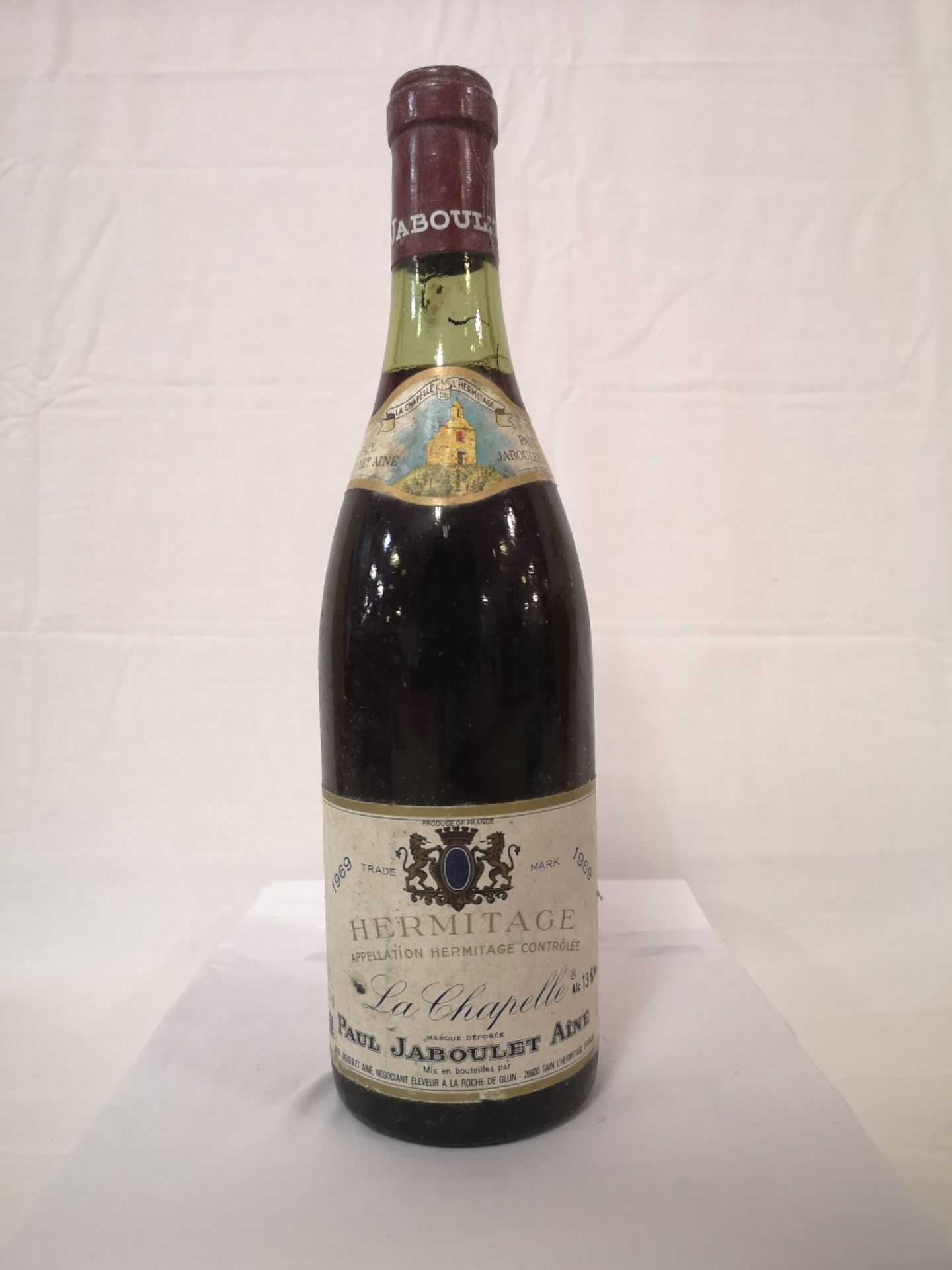 (1) Bottle of Hermitage La Chapelle Jaboulet 1969 (750ml)