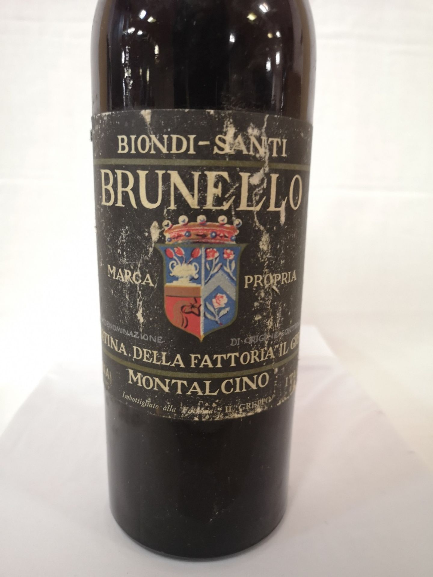 (1) Bottle of Brunello di Montalcino Riserva Biondi Santi 1955 (750ml) - Image 6 of 7