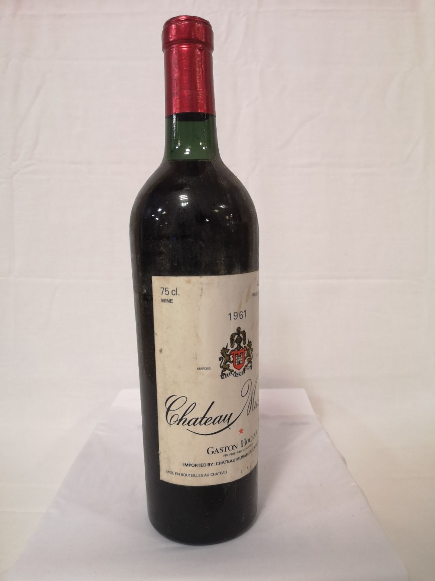 (1) Bottle of Chateau Musar 1961 (750ml) - Image 2 of 5