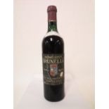 (1) Bottle of Brunello di Montalcino Riserva Biondi Santi 1955 (750ml)