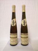 (2) Bottles of Gewurztraminer Selection de Grains Nobles Weinbach 2001 (375ml)