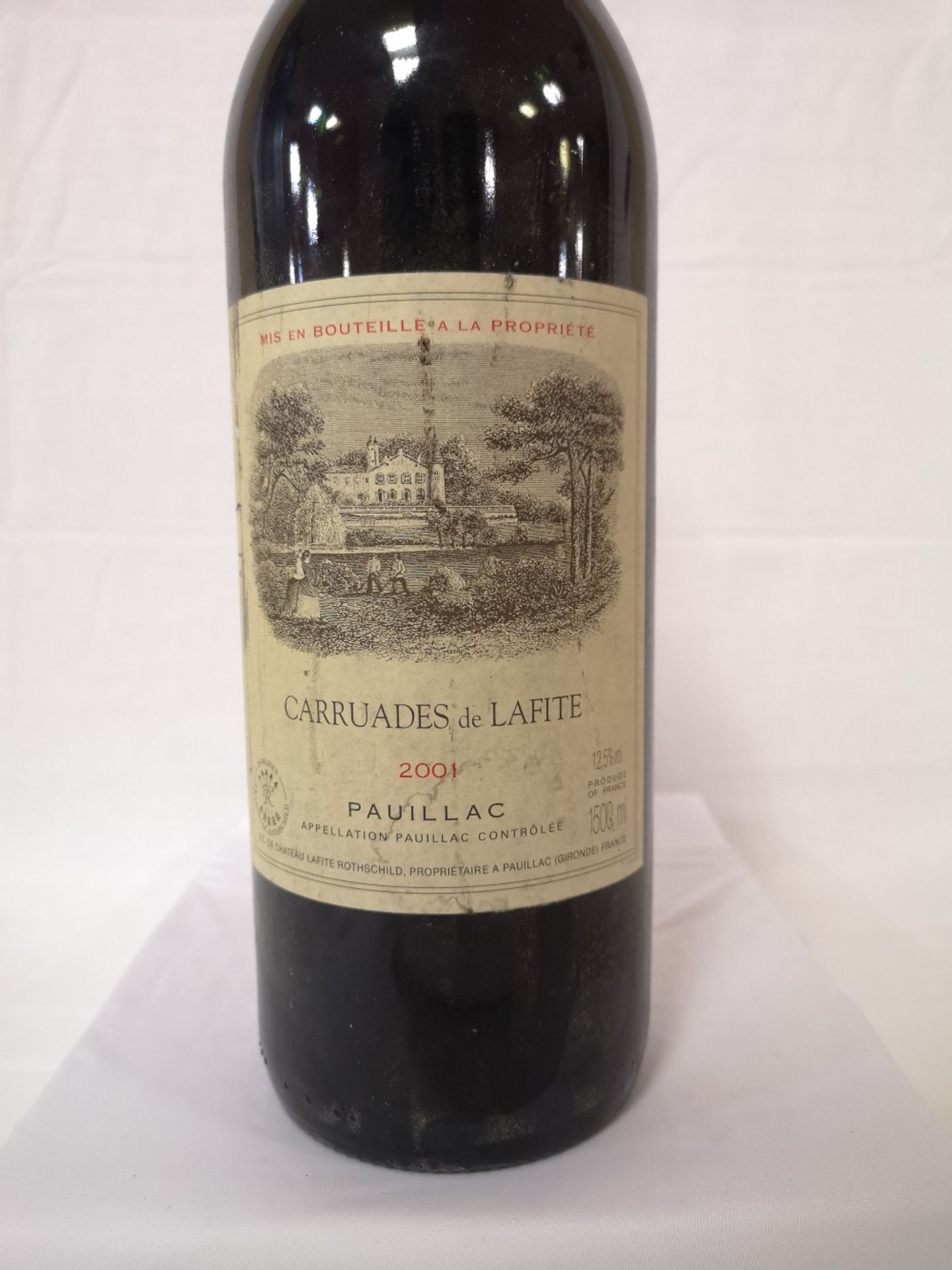 (1) Bottle of Carruades de Lafite 2001 (1.5l) - Image 4 of 6