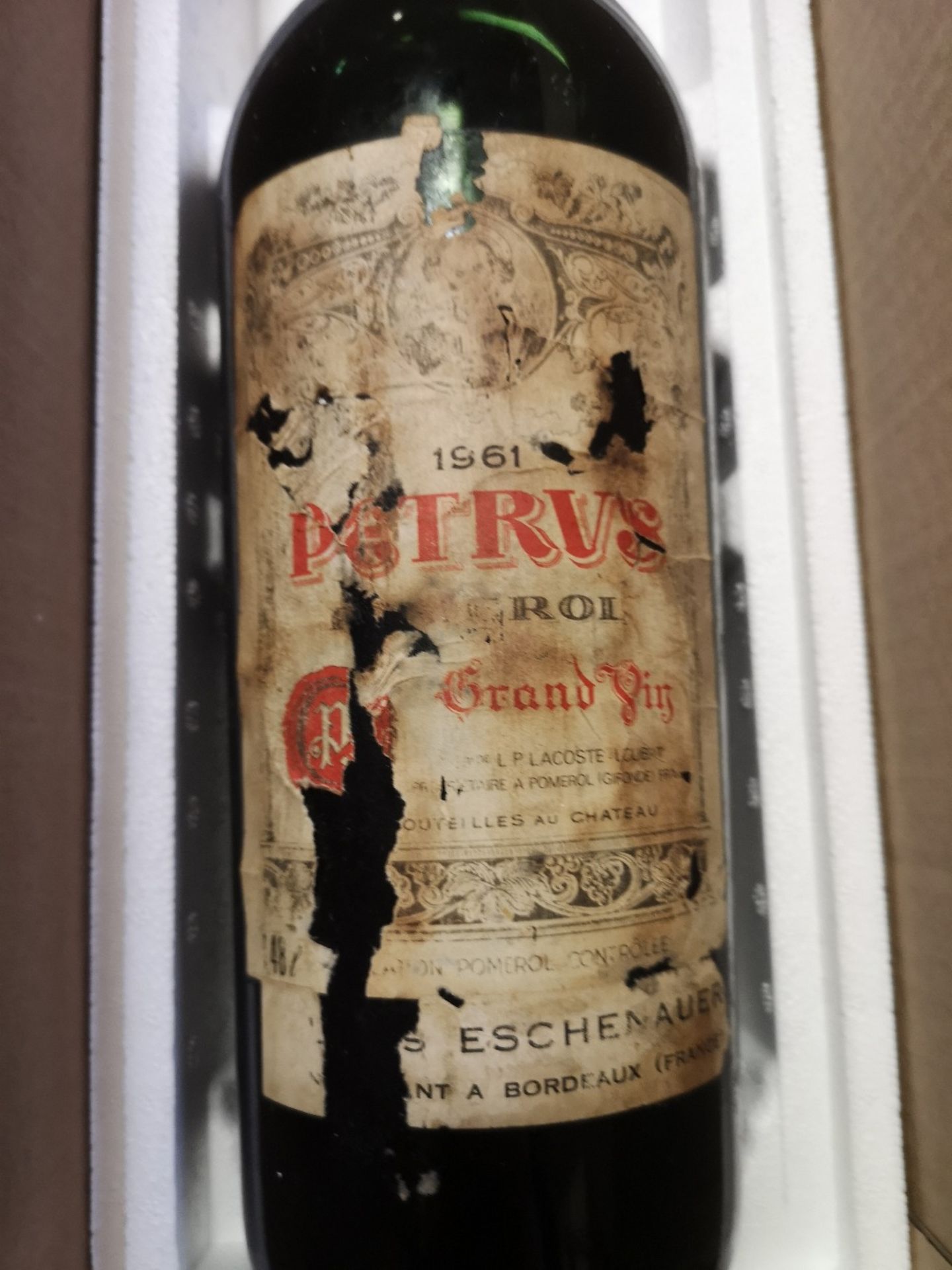 (1) Bottle of Petrus 1961 (1.5l) - Image 5 of 5