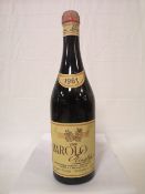 (1) Bottle of Barolo Giuseppe Rinaldi 1961 (750ml)