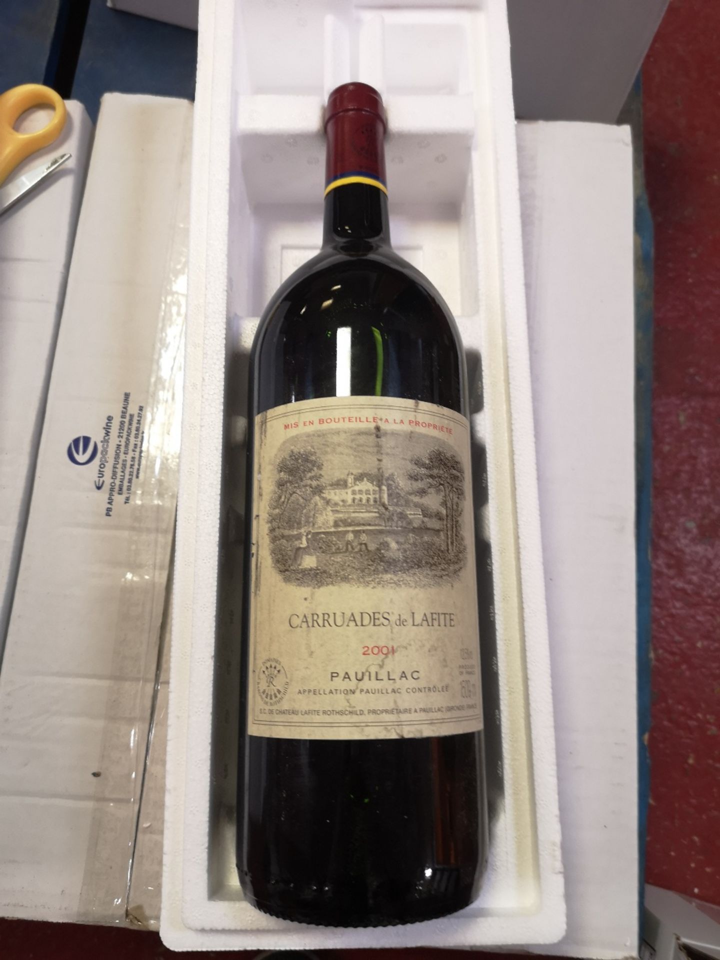 (1) Bottle of Carruades de Lafite 2001 (1.5l) - Image 6 of 6