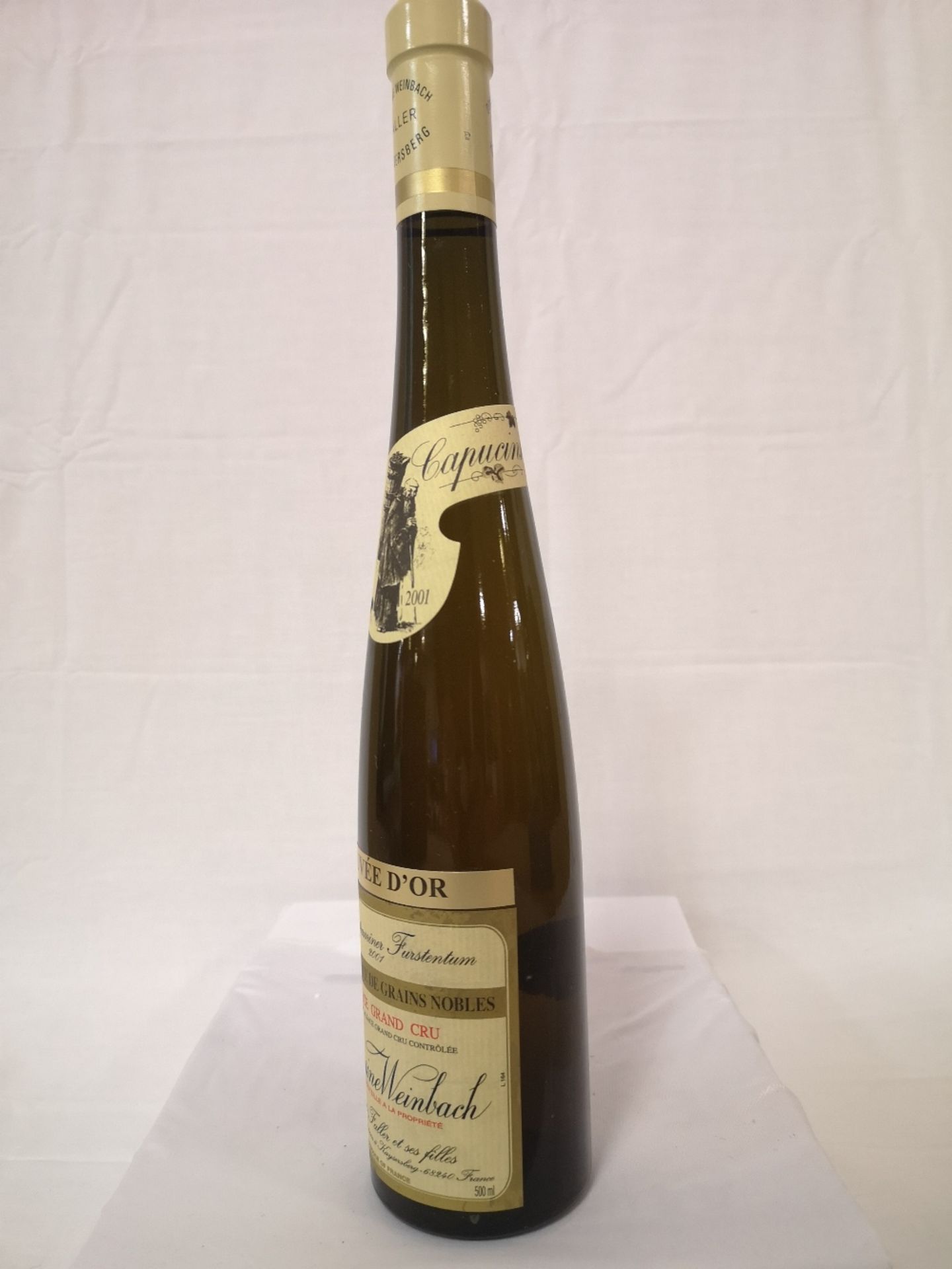 (2) Bottles of Gewurztraminer Selection de Grains Nobles Weinbach 2001 (375ml) - Image 8 of 10