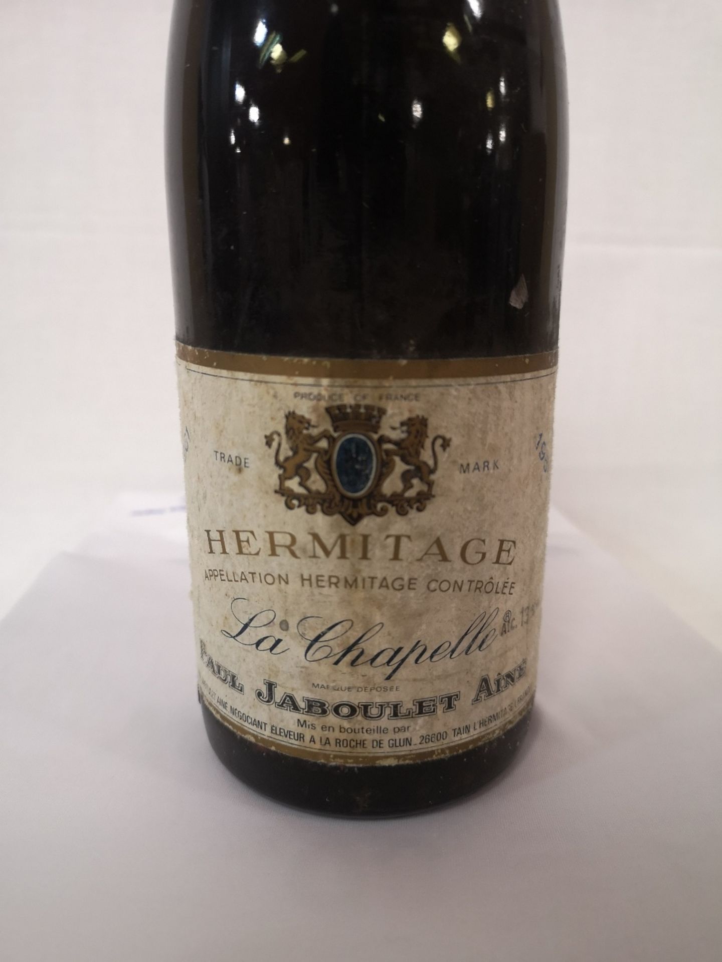 (1) Bottle of Hermitage La Chapelle Jaboulet 1961 (750ml) - Image 4 of 6