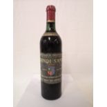 (1) Bottle of Brunello di Montalcino Riserva Biondi Santi 1945 (750ml)