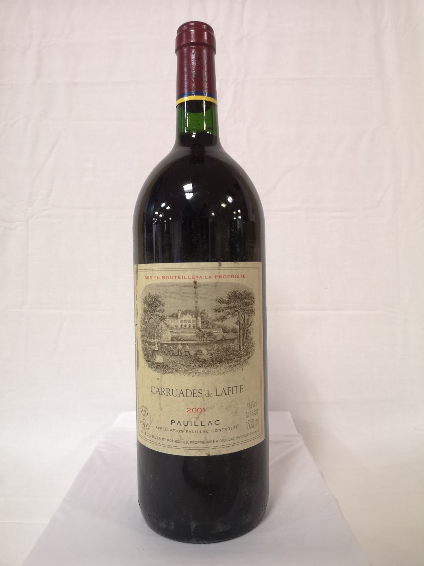 (1) Bottle of Carruades de Lafite 2001 (1.5l)