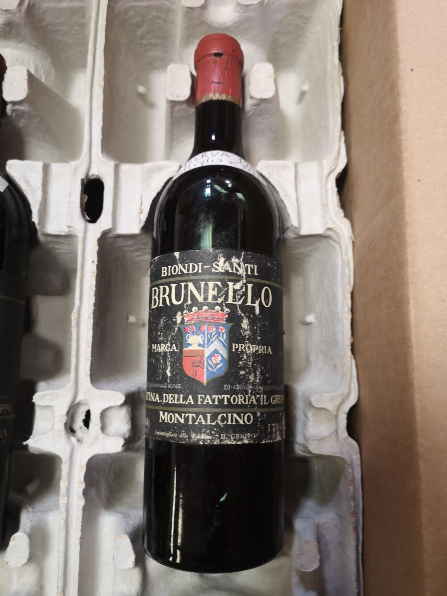 (1) Bottle of Brunello di Montalcino Riserva Biondi Santi 1955 (750ml) - Image 7 of 7