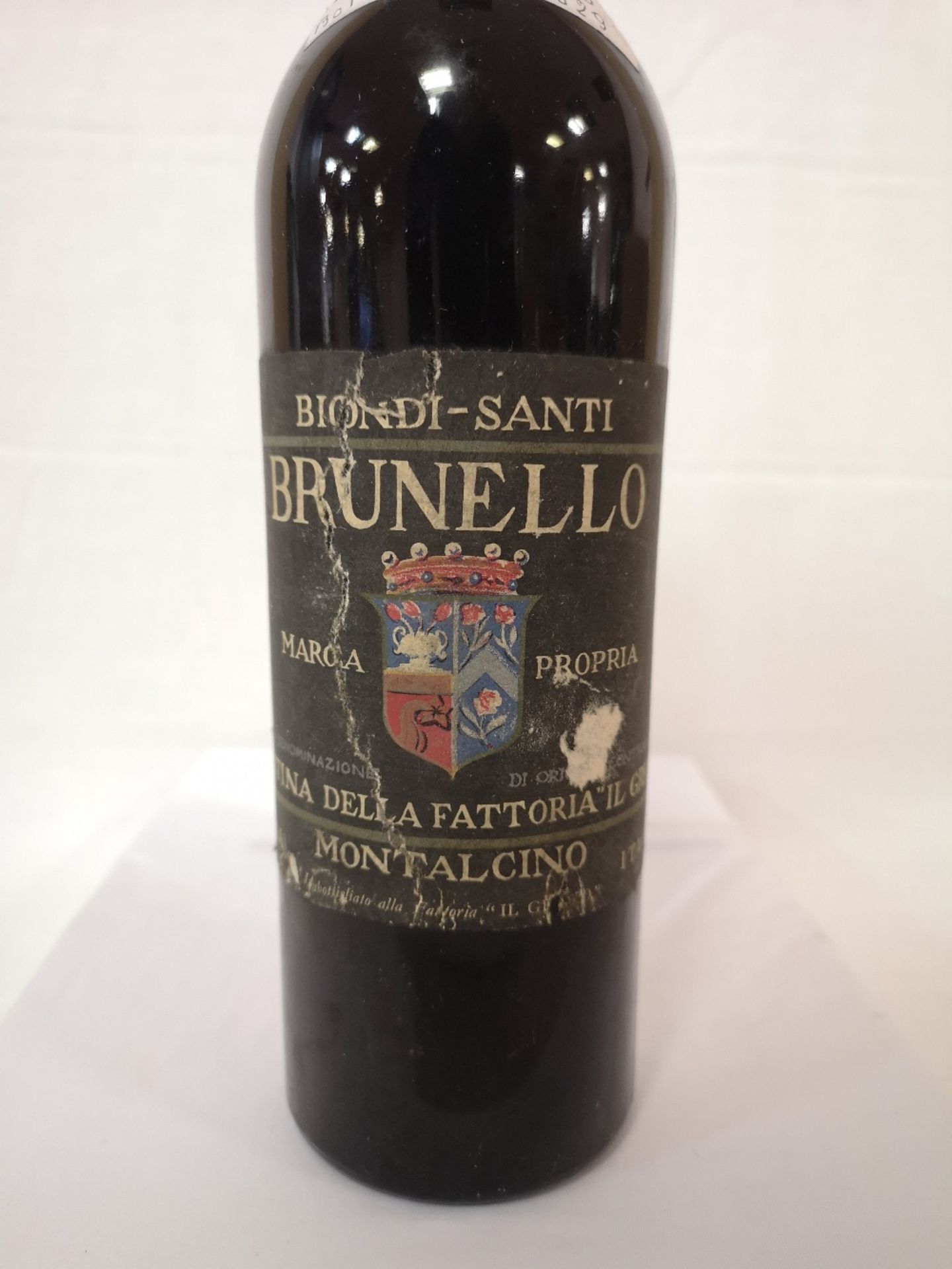 (1) Bottle of Brunello di Montalcino Riserva Biondi Santi 1955 (750ml) - Image 6 of 7