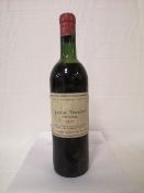 (1) Bottle of Trotanoy 1961 (750ml)