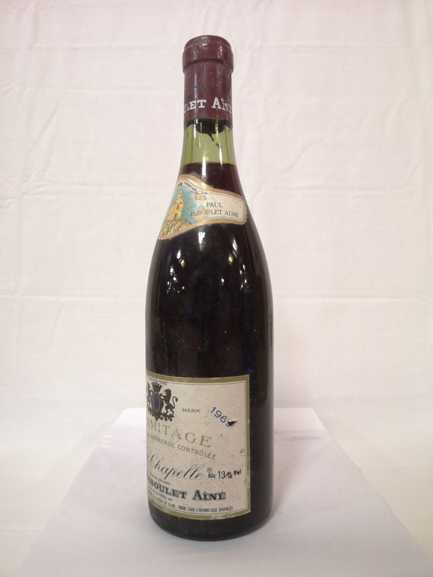(1) Bottle of Hermitage La Chapelle Jaboulet 1969 (750ml) - Image 3 of 7