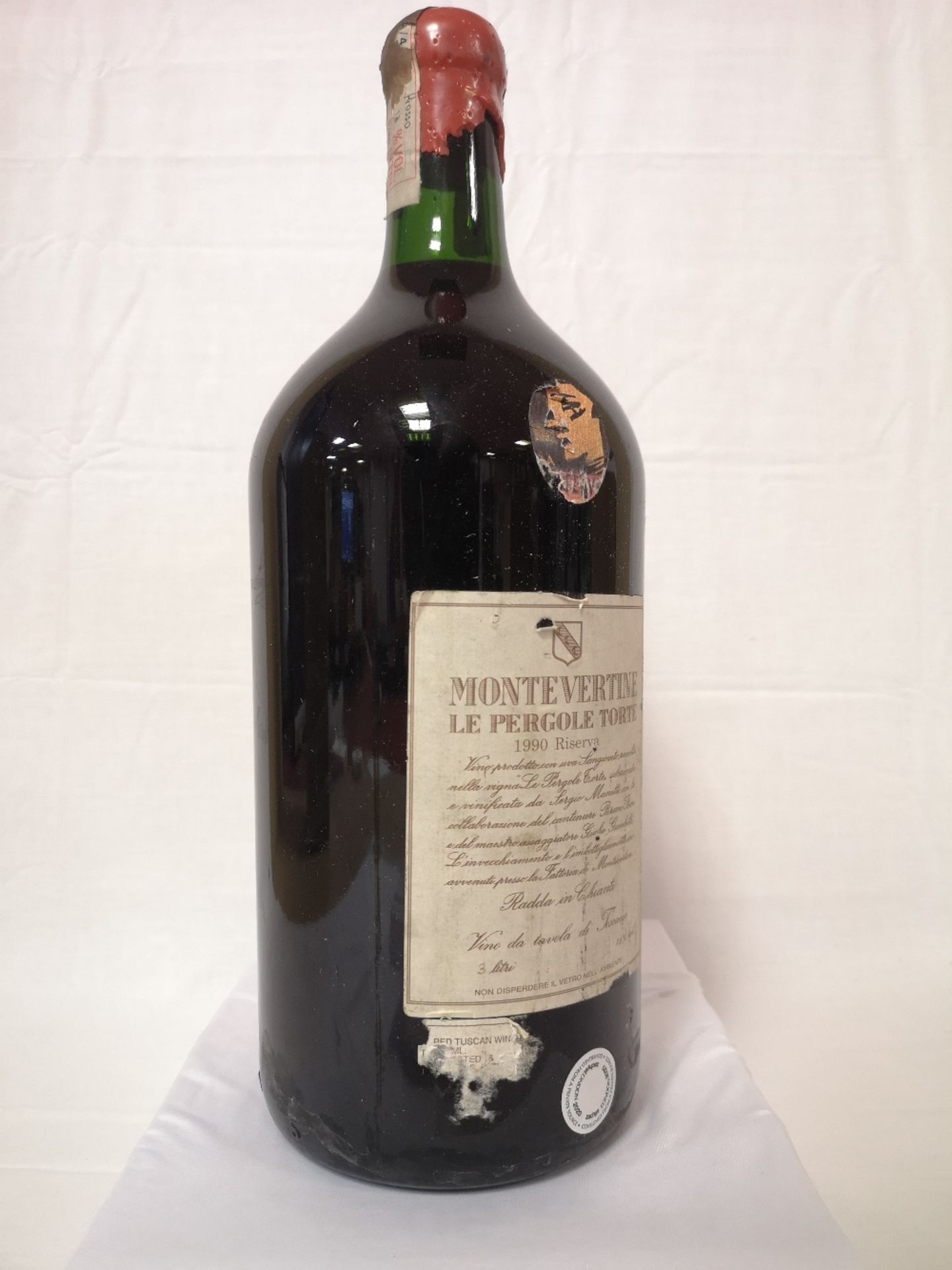 (1) Bottle of Le Pergole Torte Montevertine 1990 (3l) - Image 2 of 6